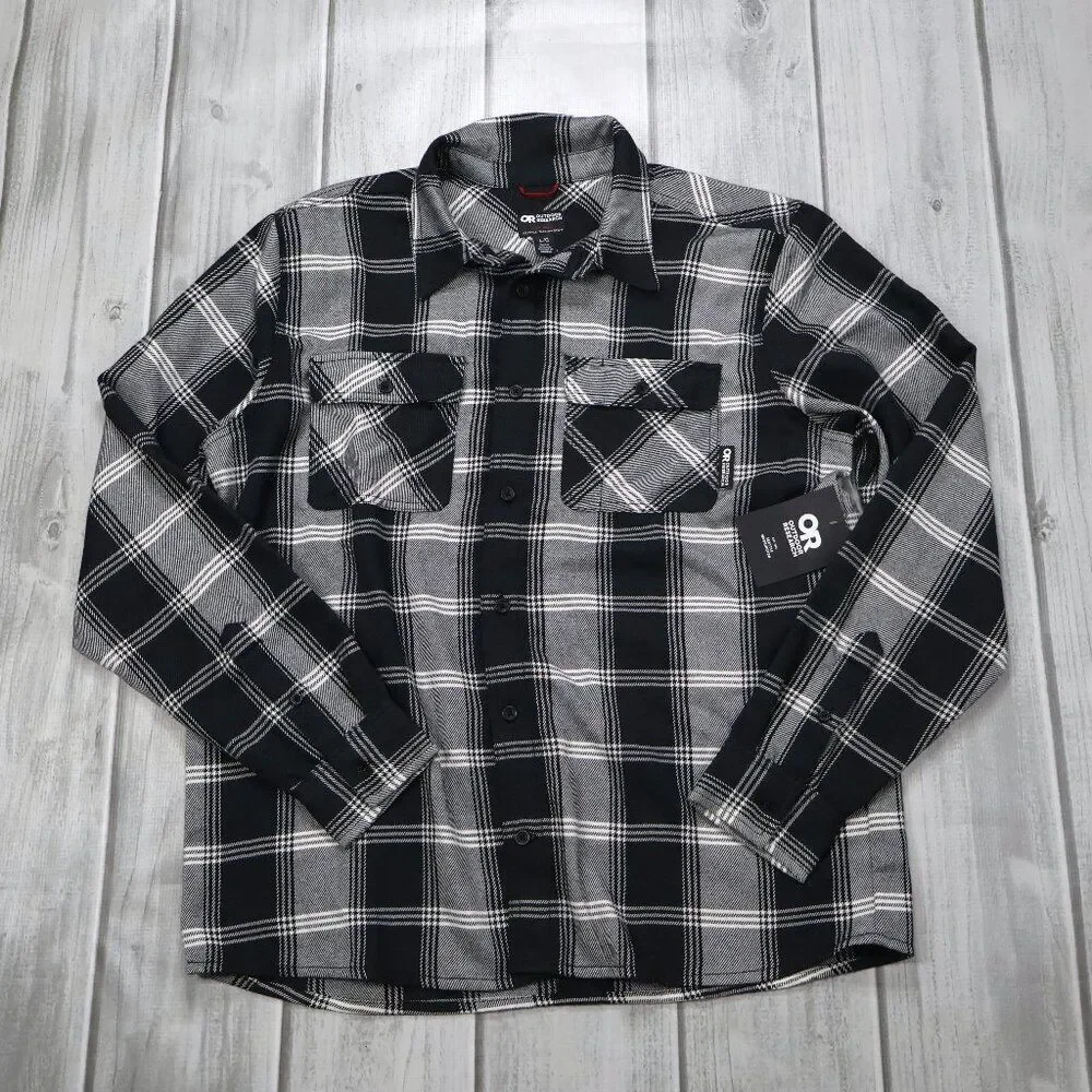NEW Outdoor Research Feedback Flannel Twill Shirt - Men's